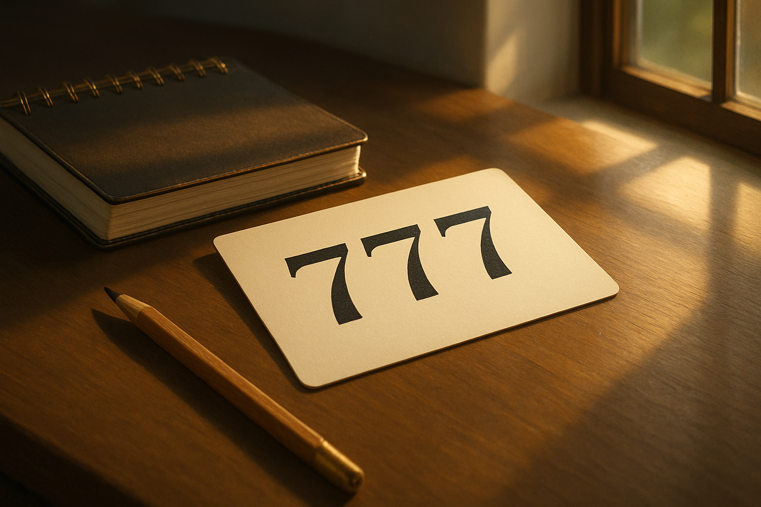 Co oznacza liczba 777, gdy pojawia się w ważnym momencie?